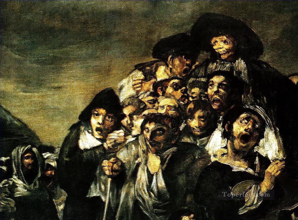 The Pilgrimage of San Isidro detail Francisco de Goya Oil Paintings